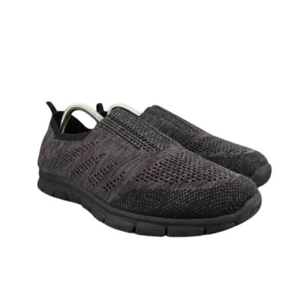 Skechers Shoes Womens 9 Sneakers Slip On Knit Comfort Stretch Memory Foam Active - Picture 1 of 11